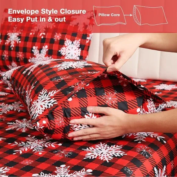JSD QUEEN/KING CHRISTMAS SHEET SETS NIP